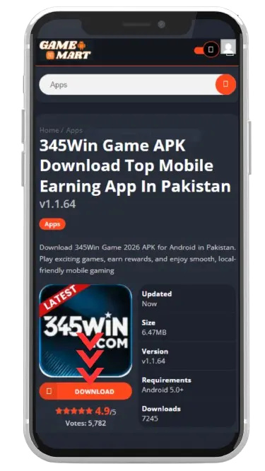 345Win Game APK Download 2026 (Top Earning App) In Pakistan 5 Download and Install 345Win Game on Android Guides