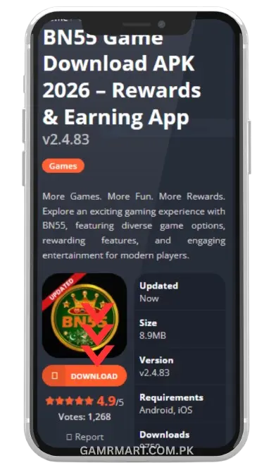 Download and Install BN55 Game Latest Version On Android
