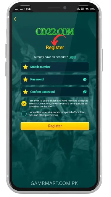 Registration & Login Process