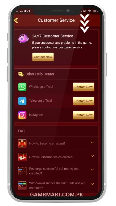 EK77 Game Download APK: Real Earning Mobile Gaming App in Pakistan 8 Customer Support