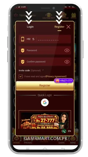 How to Register and Login on Android? 