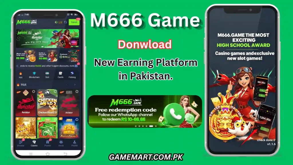 M666 Game APK Pakistan: Download, Login & Earn Money 2 M666 Game APK Download 2026 | Real Earning App In Pakistan