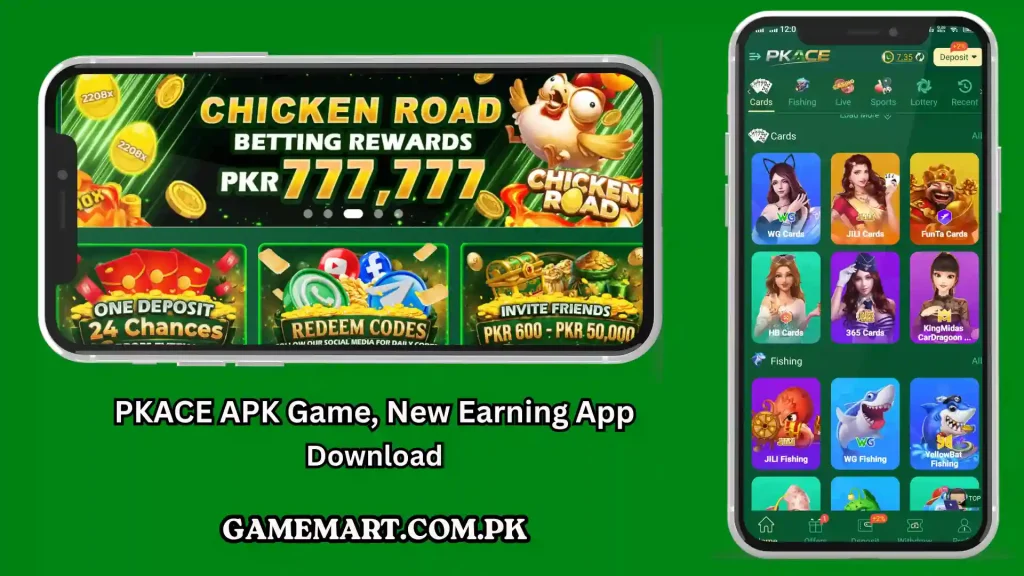 PKACE Game APK Download (Real Earning App) in Pakistan 2026