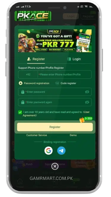 Registration and Login Process