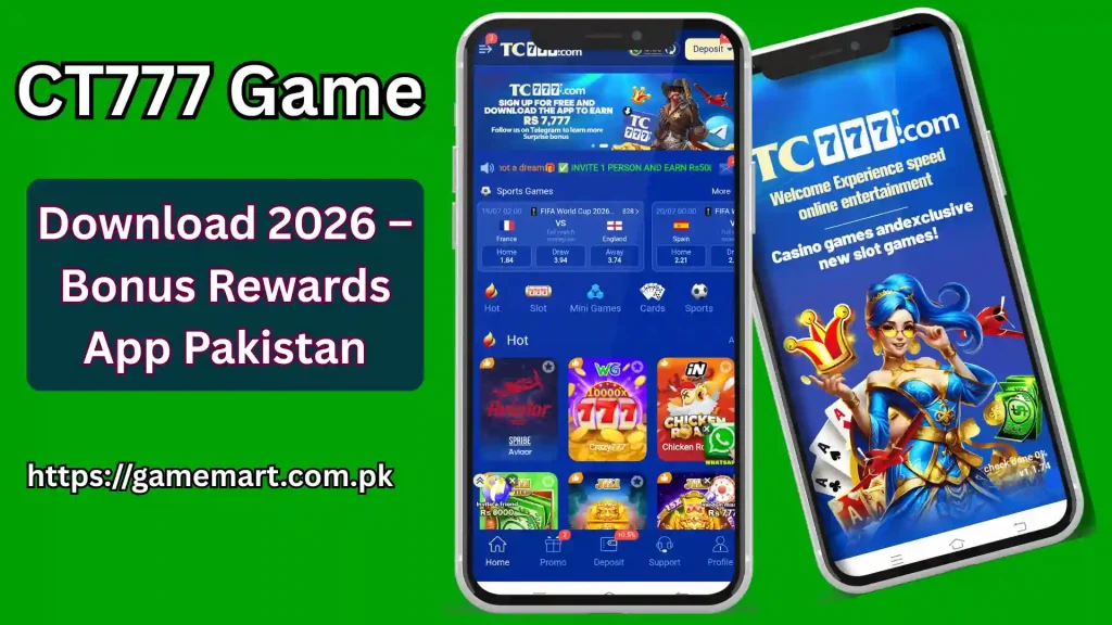 TC777 Game APK Download 2026 – Bonus Rewards App Pakistan