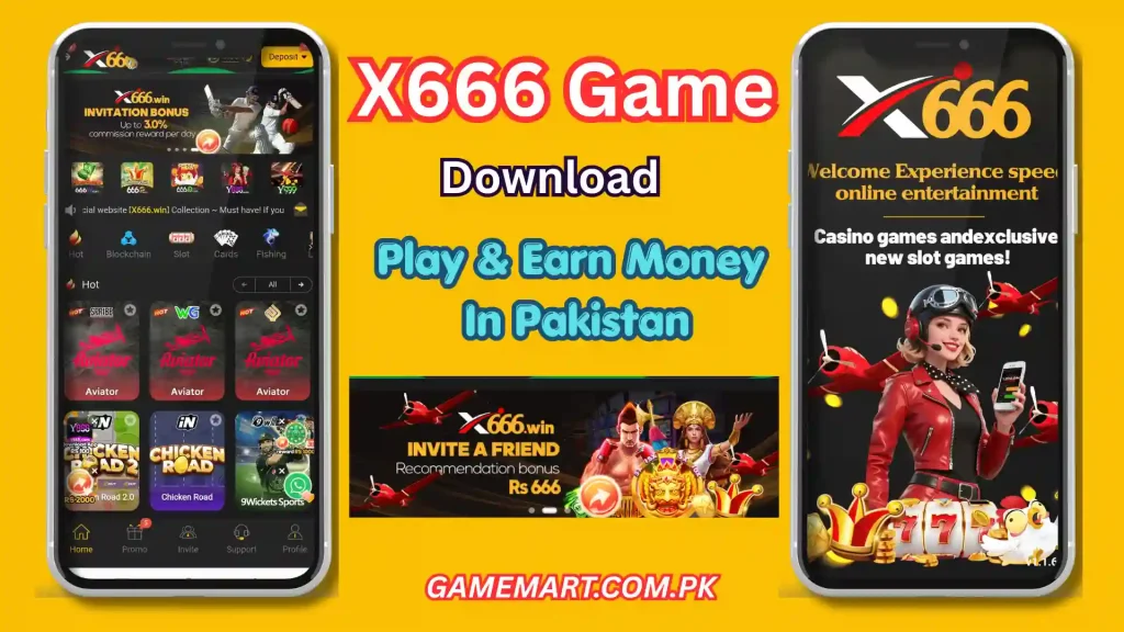 X666 Game APK Download 2026 | Play & Earn Money In Pakistan