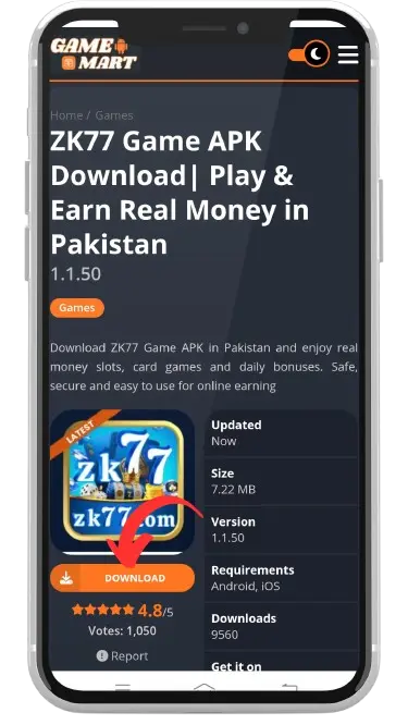 How to Download and Install ZK77 APK Game?